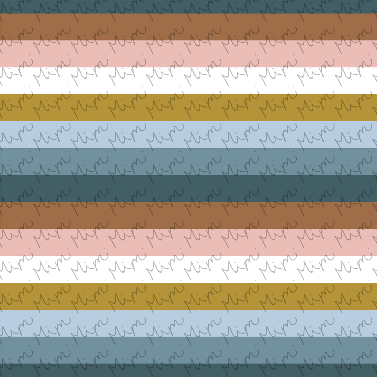 Earth Tone Rainbow Stripe CS