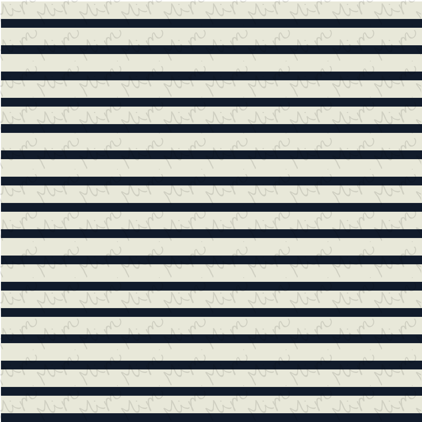 Winter Floral Stripe Woven Sateen