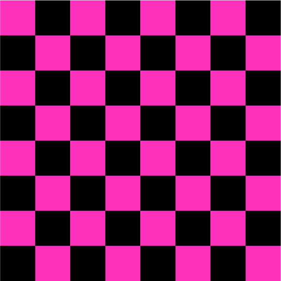 Pink and Black Checker Swim
