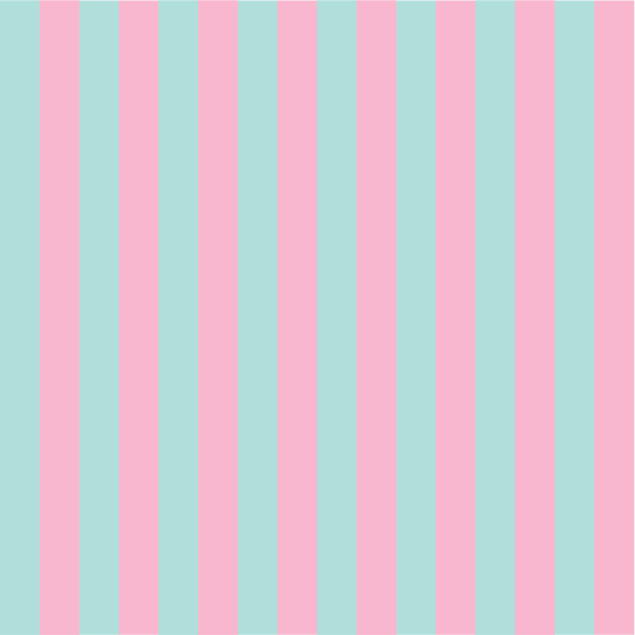 Pink and Blue Stripe Swim