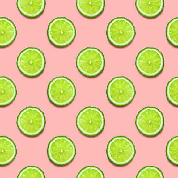 Limes On Pink Swim