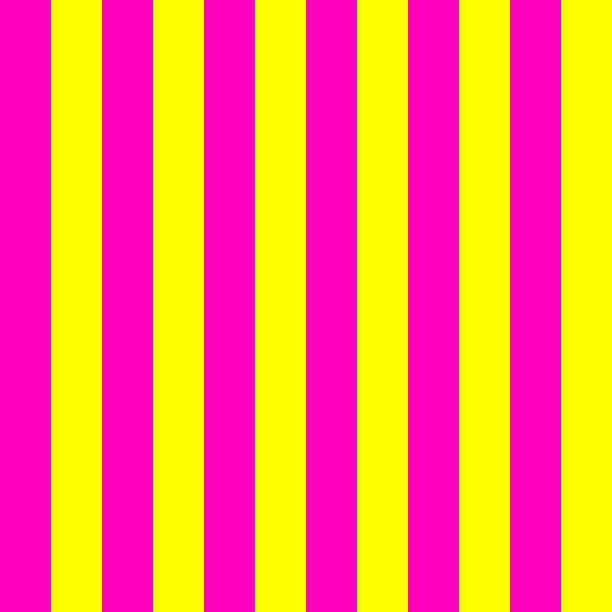 Neon Pink and Yellow Stripe SBS