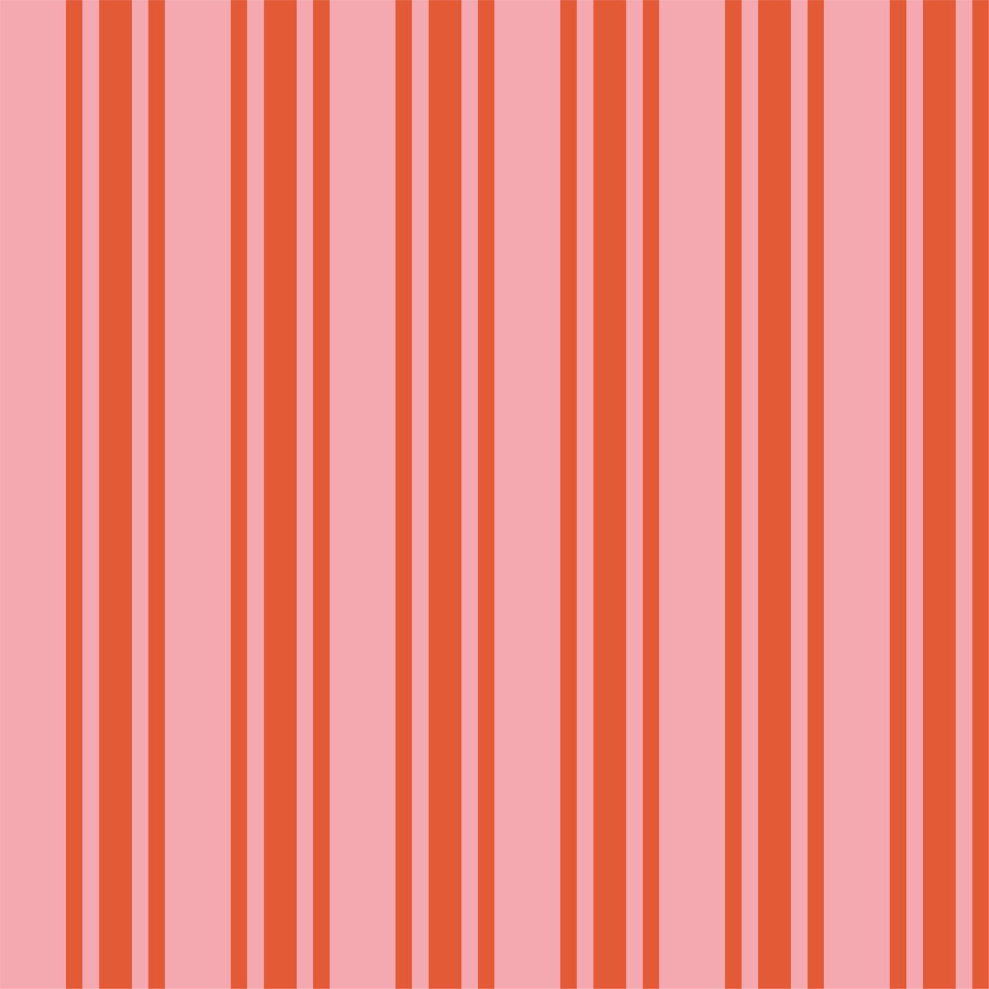 24DS Daisy Pink and Orange Stripe