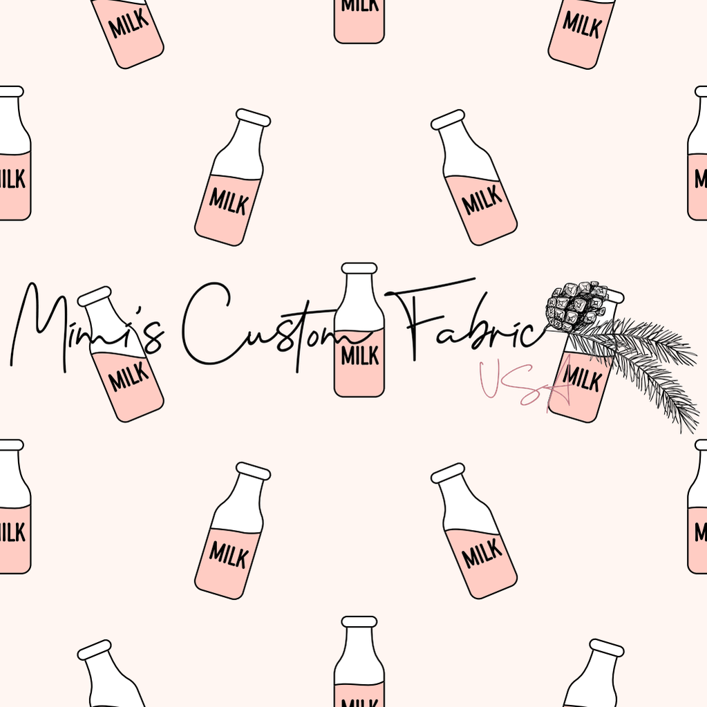 Milk Bottles Pink CS
