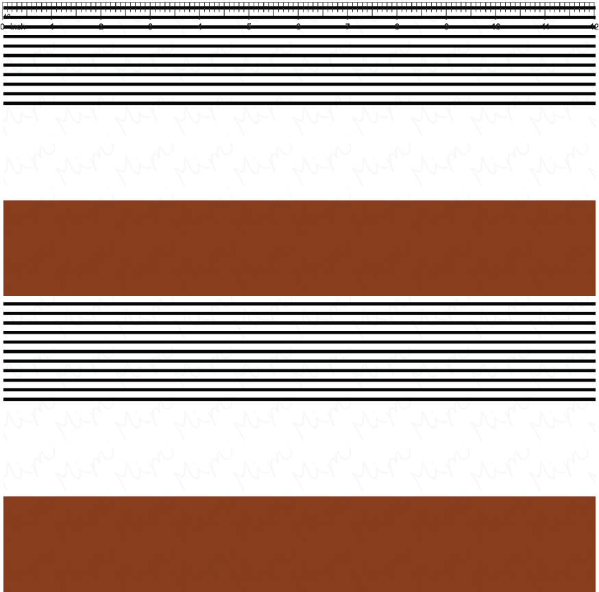 Rust Stripes French Terry