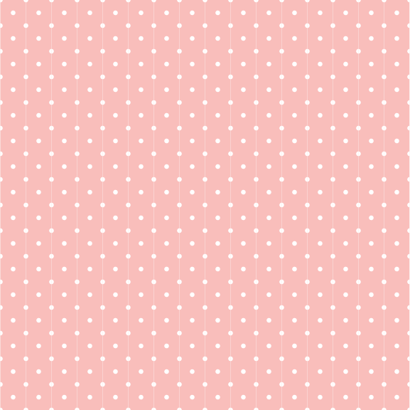 Pinstripe Strawberry Pink Dot BS
