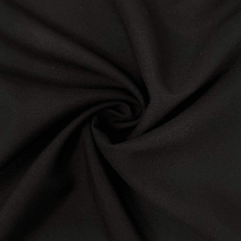Black Cotton Spandex