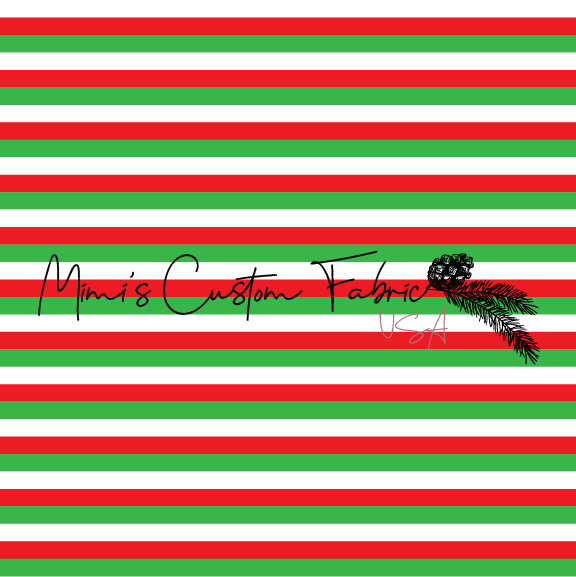 Christmas Doxie Stripe CS